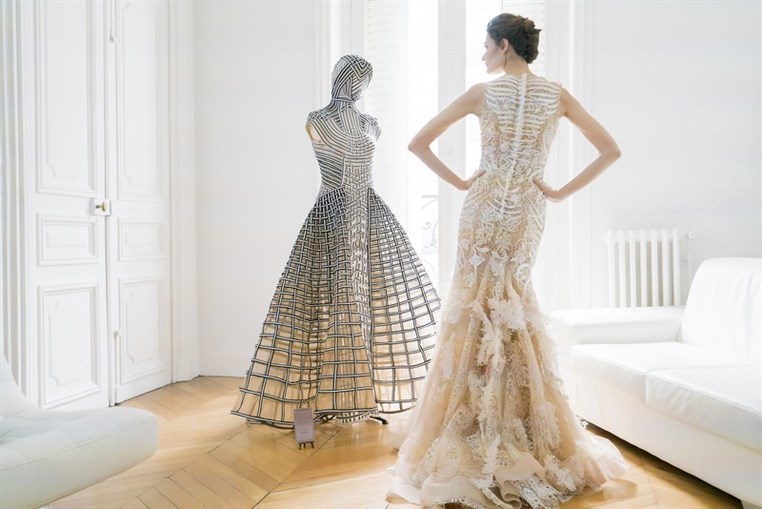 HASSIDRISS,The designer launches his Spring-Summer 2016 Couture collection in Paris. 